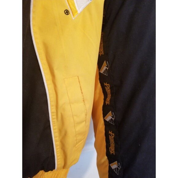 Pittsburgh Penguins Puffer Jacket Hooded NHL Pro Player Size XXL Prince of Wales - Picture 4 of 9